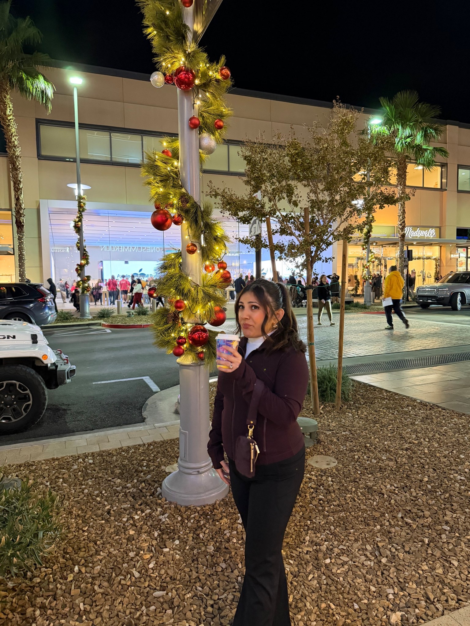 Tried to pose cute for my Christmas coffee moment… burned myself mid-attempt and the face says it all.

#LTKootd #LTKdayinmylife #LTKstorytime