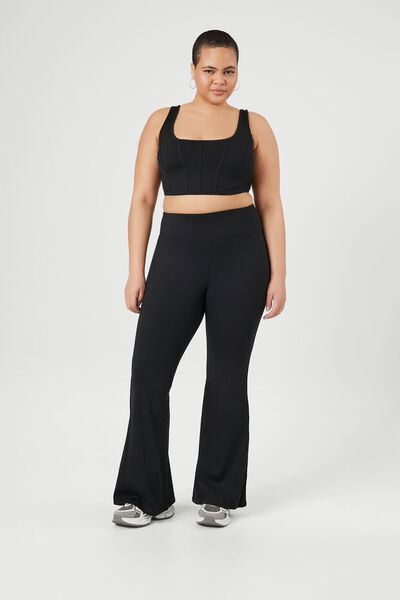 Plus Size Active Flare Leggings | Forever 21 (US)