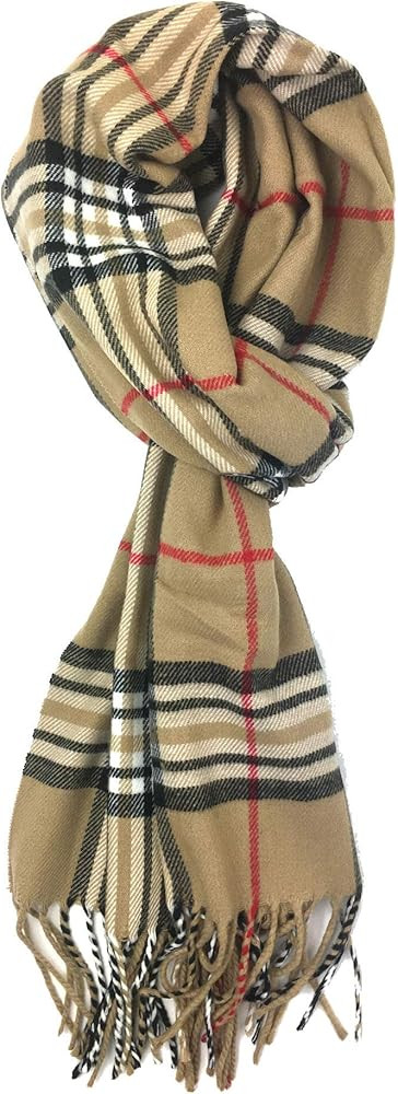 Plum Feathers Super Soft Luxurious Cashmere Feel unisex for Men and Women Winter Scarf | Amazon (US)