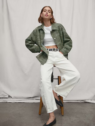 High Rise UltraSoft Horseshoe Jeans | Gap (US)