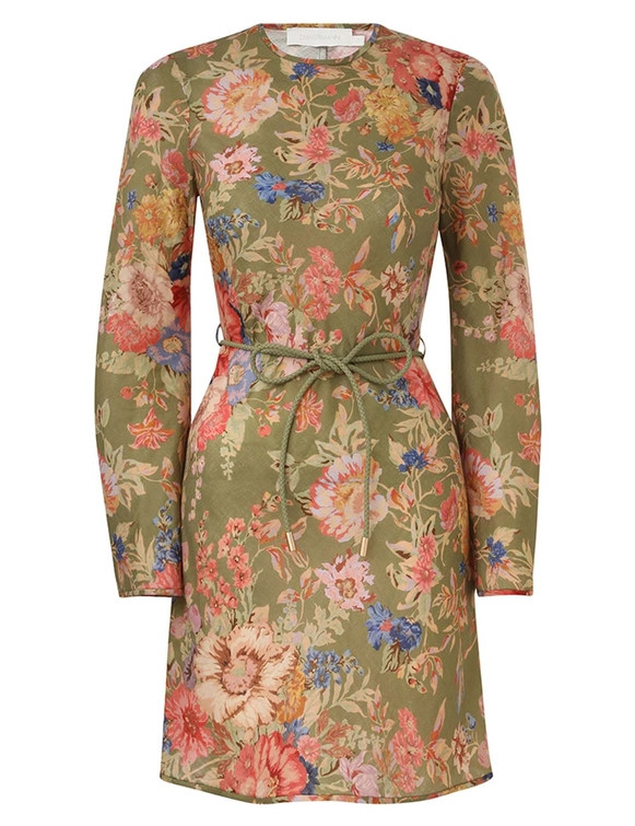 August Bias Mini Dress | ZIMMERMANN (US, CA, EU, MENA)