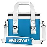#WEJOY 25 Can Soft Cooler, 2 Days Ice Life, Backpack Portable Waterproof Camp Coolers Lunch Bag with | Amazon (US)