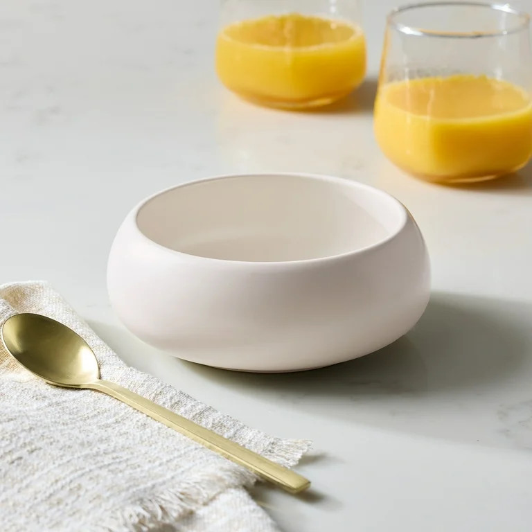 Better Homes & Gardens Asher Cereal Bowl - Cream | Walmart (US)