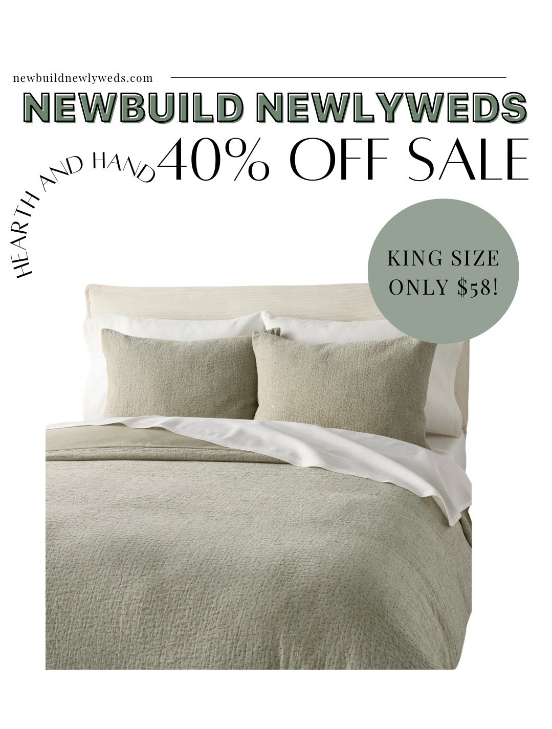 Hearth & Hand bedding is 40% off!

#LTKHome