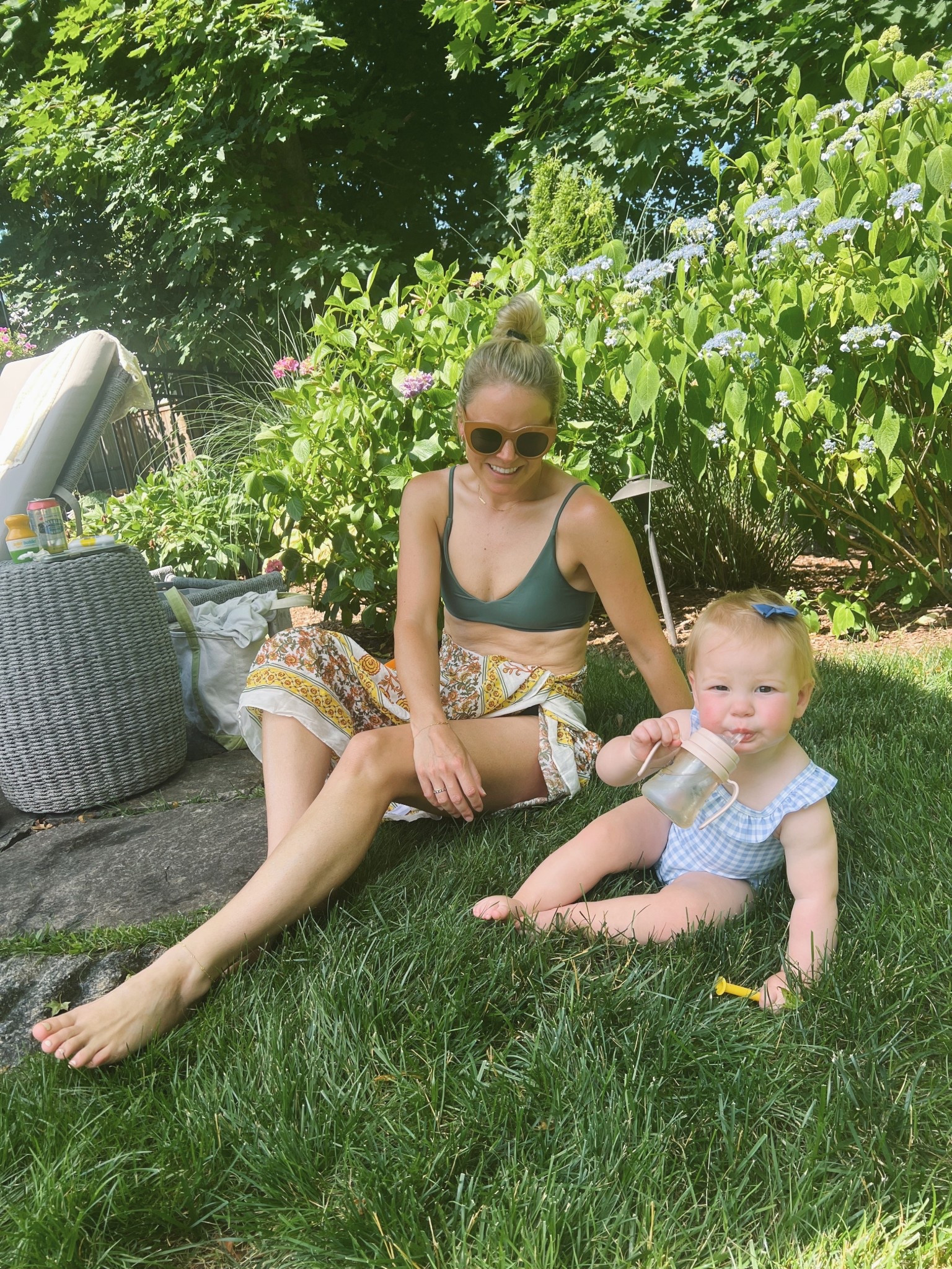 weekend poolside style all under $60! Swimsuit is 70% off. I’m wearing a small 

coverup, sarong, vacation

#LTKSwim #LTKFindsUnder100