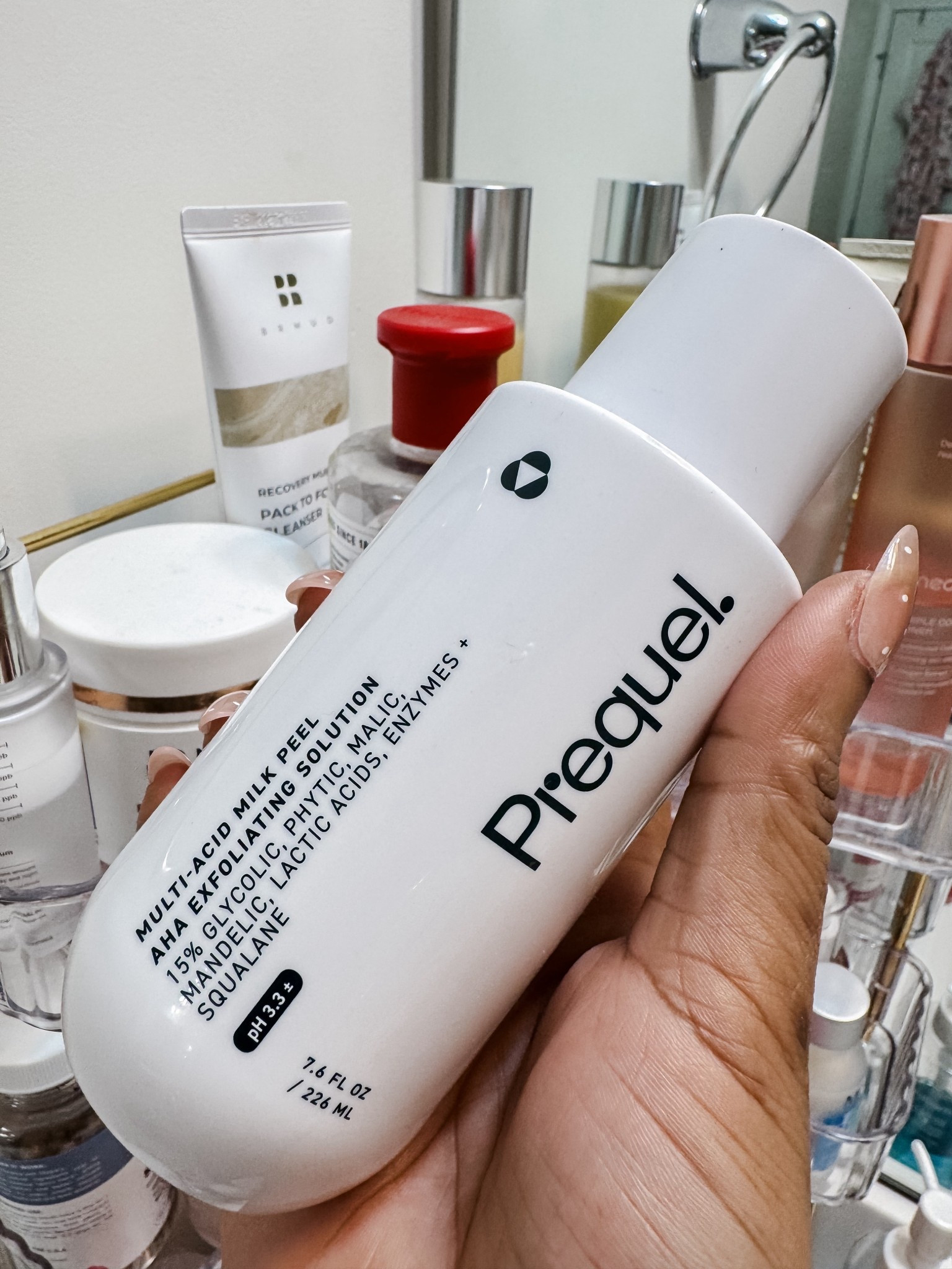 Prequel exfoliating liquid 

#LTKselfcare #LTKBeauty