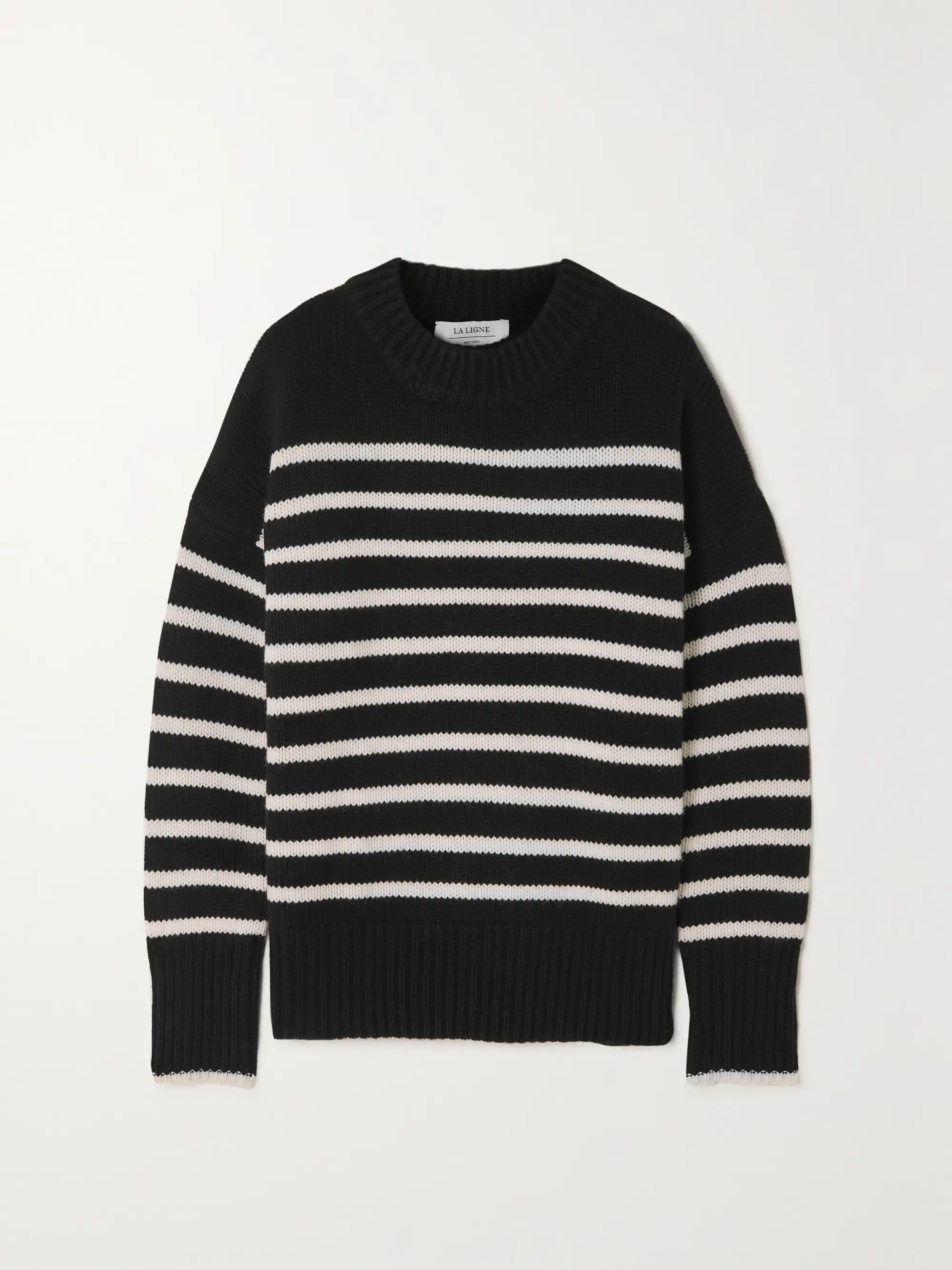 Marin striped wool and cashmere-blend sweater | NET-A-PORTER (US)