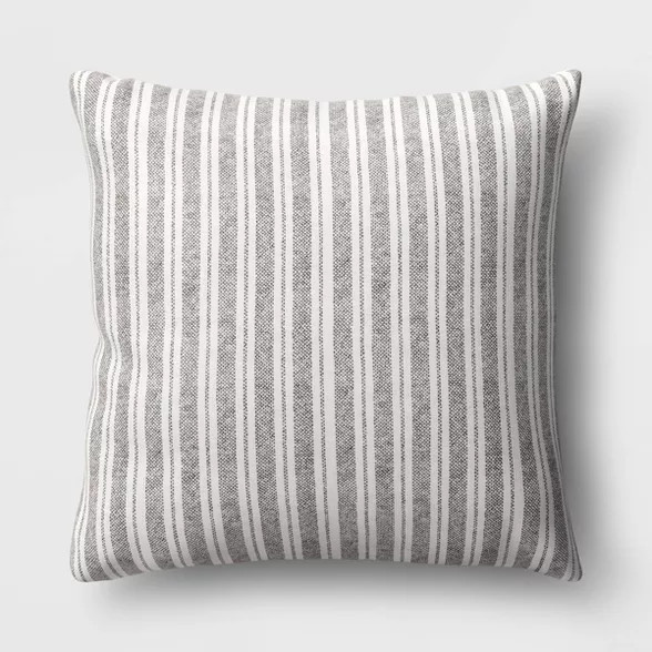 Oversized Square Striped Throw Pillow - Threshold™ | Target
