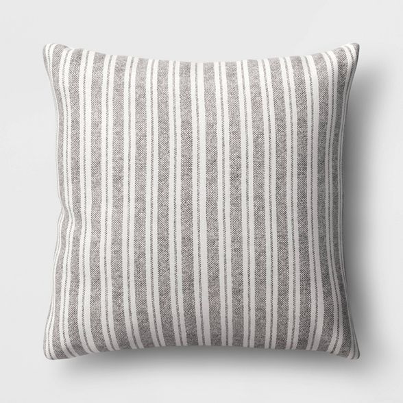 Oversized Square Striped Throw Pillow - Threshold™ | Target