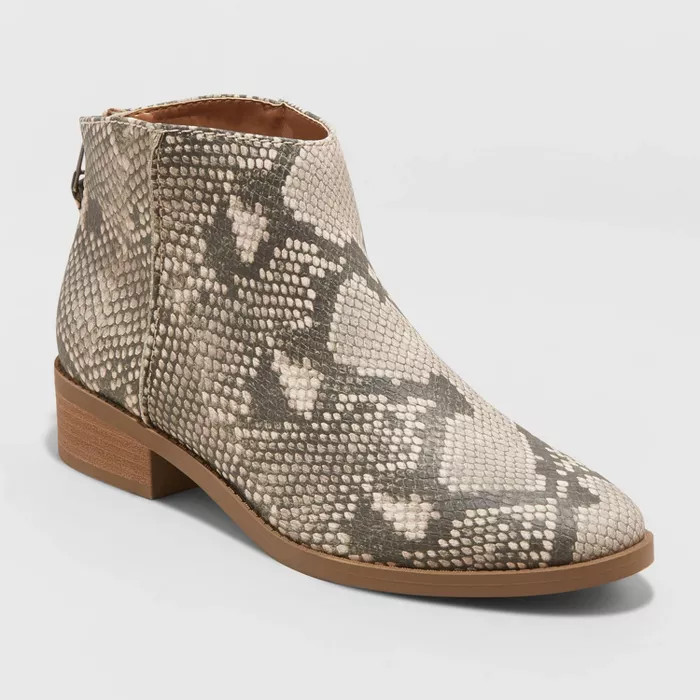 Women's Emma Ankle Bootie - Universal Thread™ Black | Target