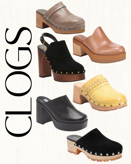 All the clogs you need for fall season! One of the trending fall shoes

#LTKstyletip #LTKshoecrush #LTKSeasonal