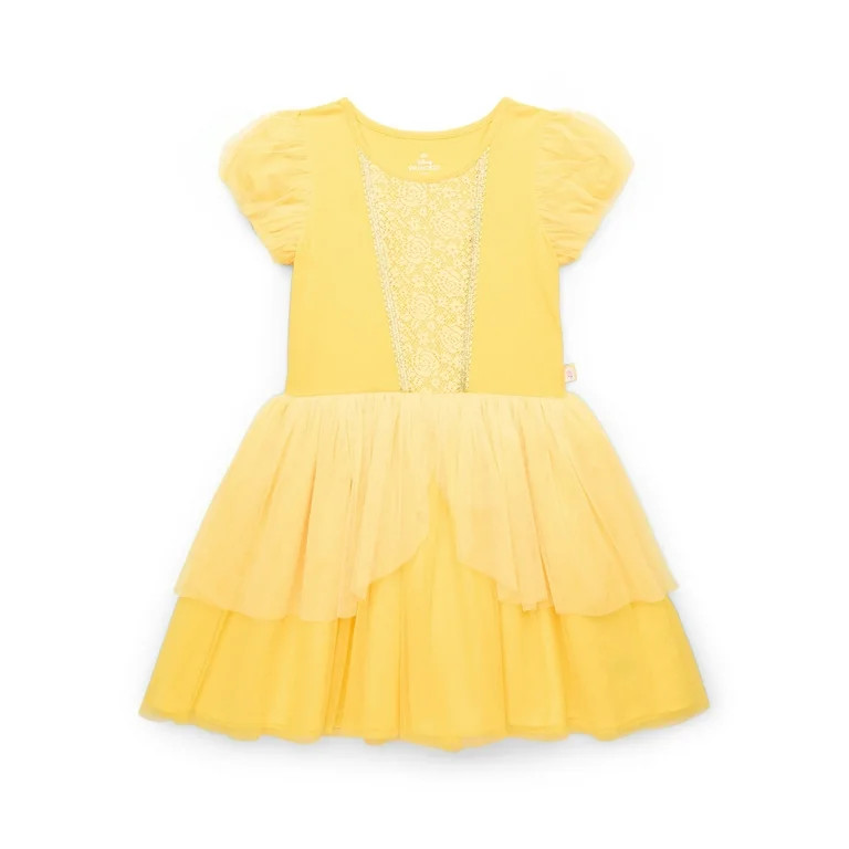 Disney Princess Girls Beauty and the Beast Belle Cosplay Dress, Sizes 4-12 | Walmart (US)