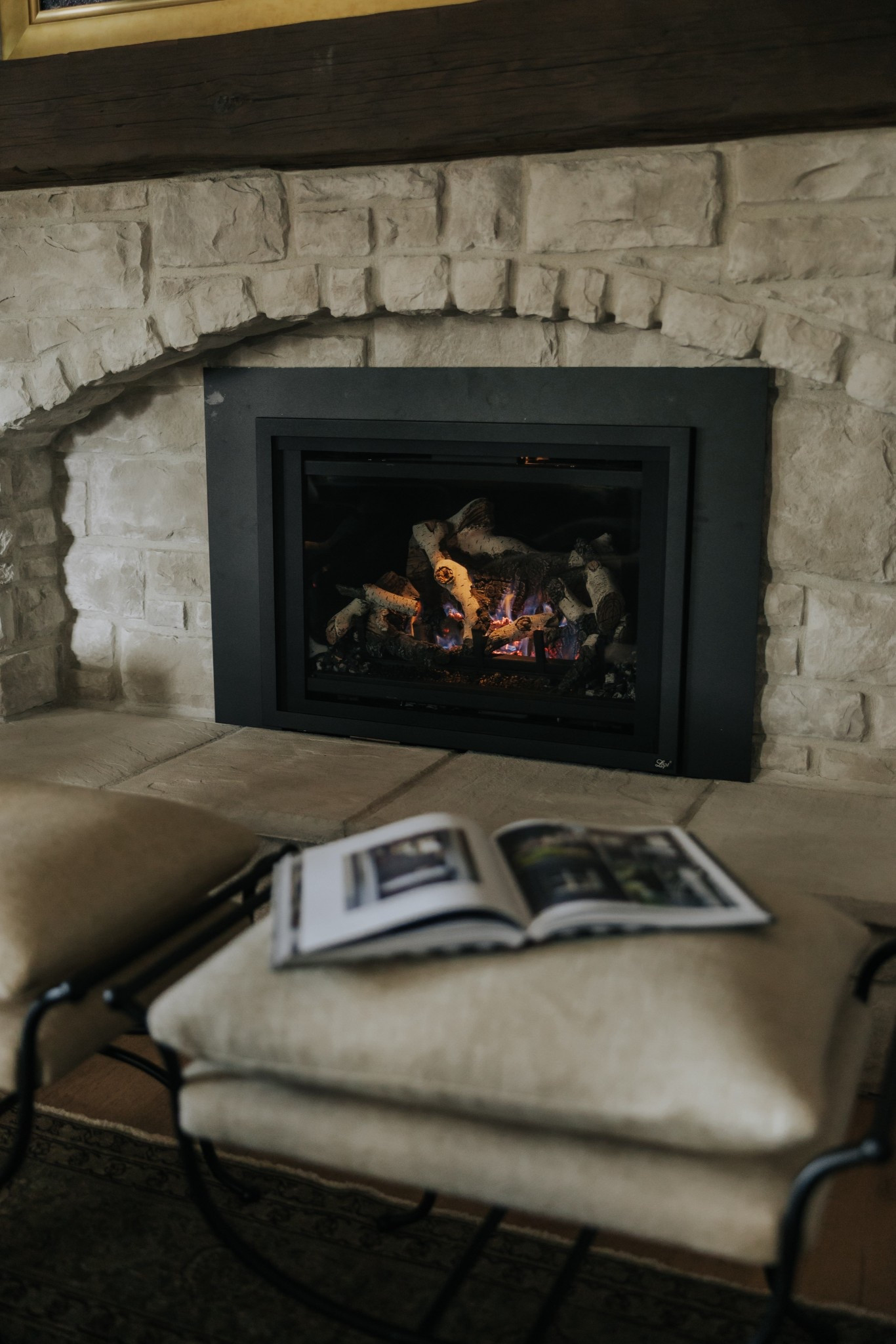 Nothing I love more than curling up by the fire with a good book 

#LTKHome