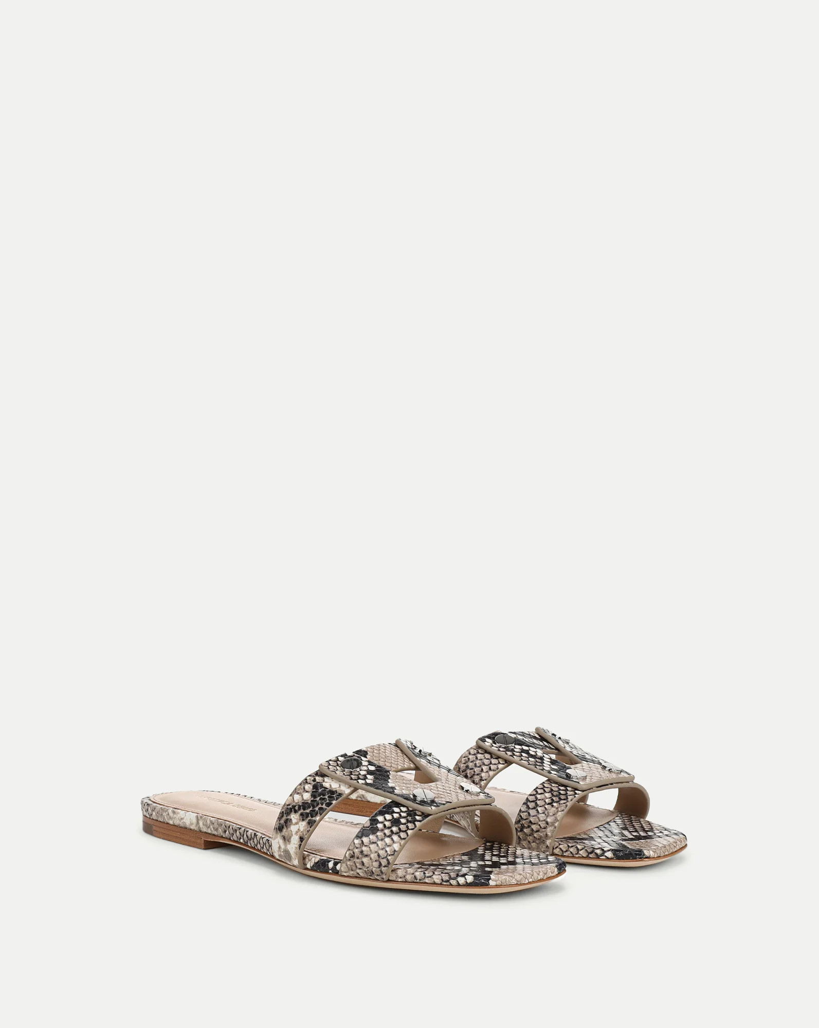 Via Slide Sandal in Black | Veronica Beard | Veronica Beard