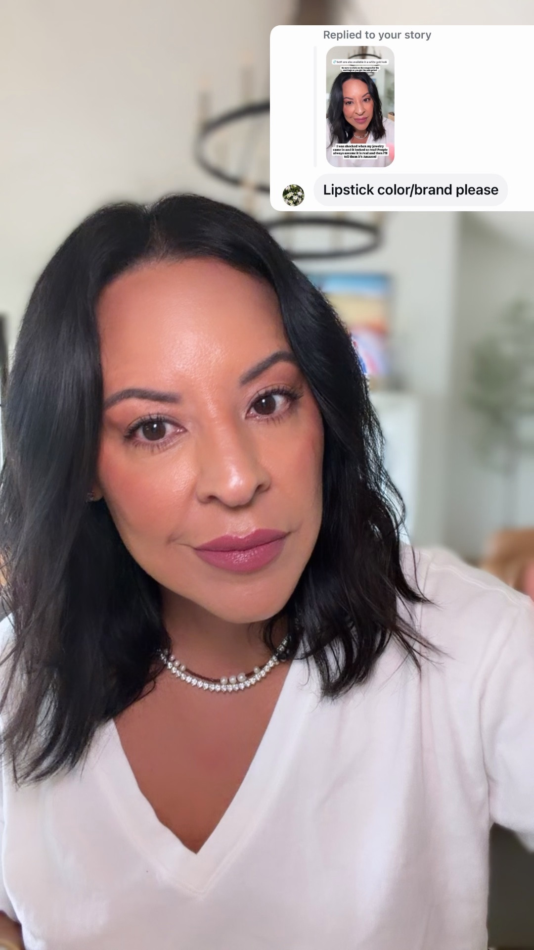 Liner is color Riri and lipstick gloss is color Riri.

#LTKBeauty #LTKMidsize #LTKOver40