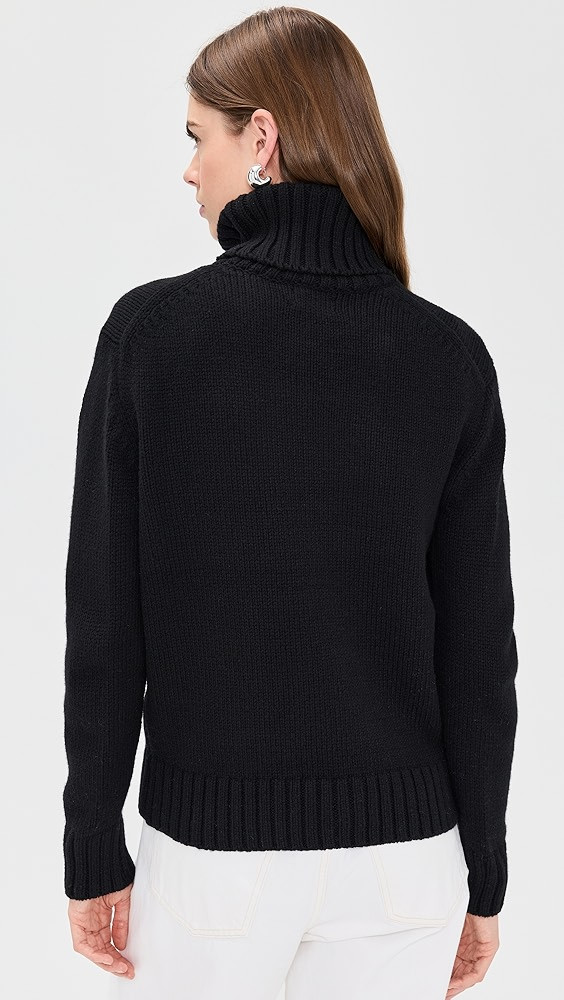 Wool Turtleneck Pullover Sweater | Shopbop