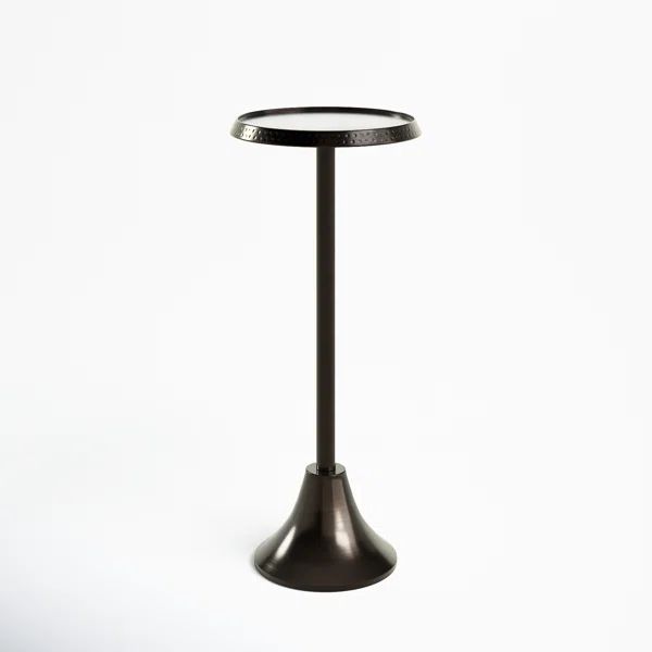 Deanna Iron Pedestal End Table | Wayfair North America