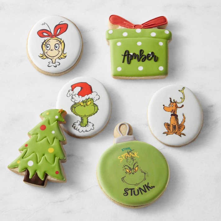 The Grinch™ Personalized Cookie Set | Williams-Sonoma