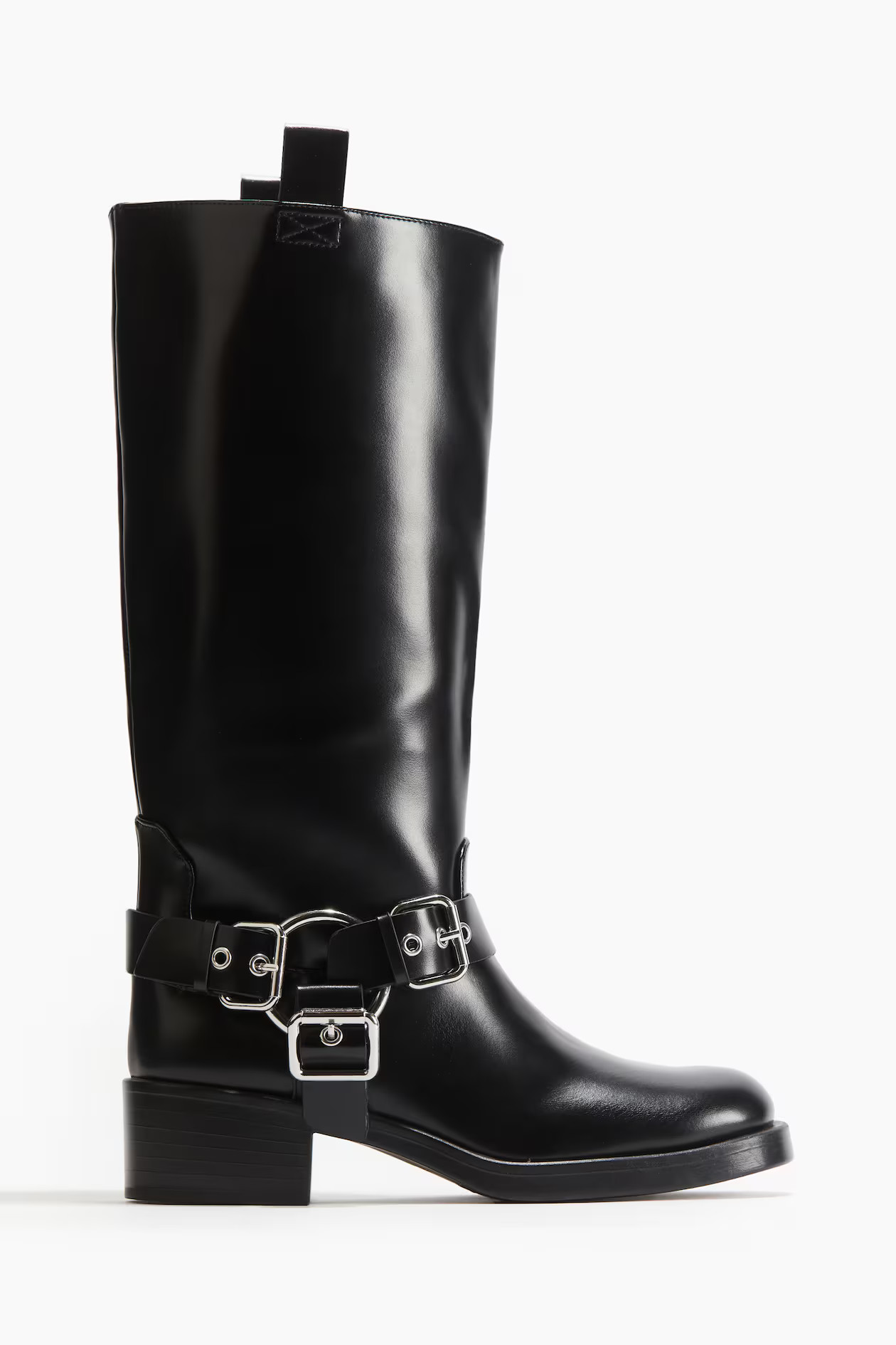 Kniehohe Bikerboots | H&M (DE, AT, CH, NL, FI)