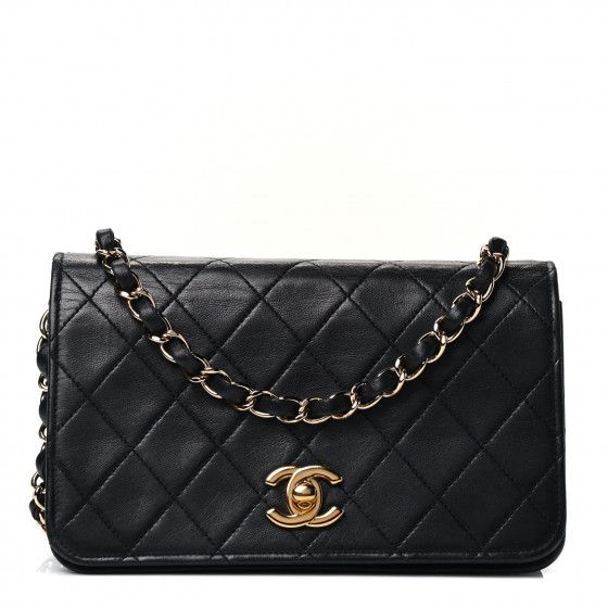 CHANEL

Lambskin Quilted Mini Flap Black | Fashionphile