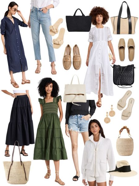 What to buy at the spring shopbop sale - my favorite sandals, raffia and woven bags and sandals, dresses, and denim. Everything is linked on my blog. 

#LTKSeasonal #LTKSpringSale