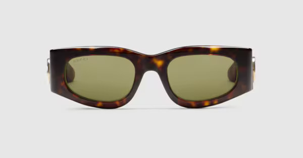 Gucci - Rectangular frame sunglasses | Gucci (US)