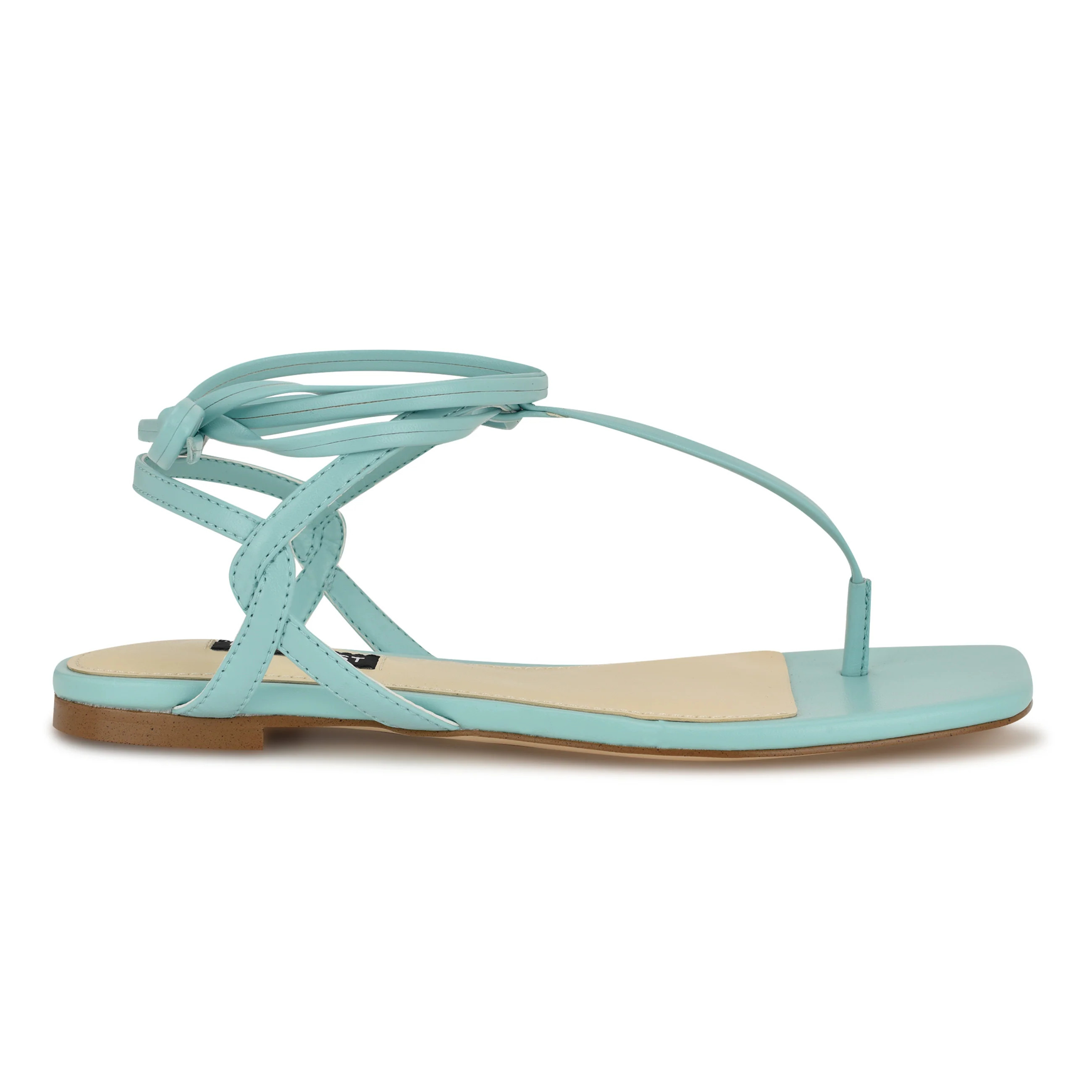Norta Ankle Wrap Thong Sandals | Nine West (US)