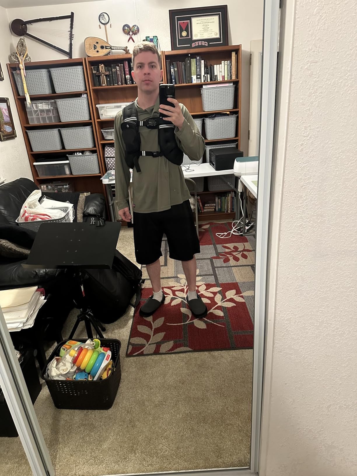 ZELUS Weighted Vest, 6lb/8lb/12lb/16lb/20lb/25lb/30lb Weight Vest with Reflective Stripe for Work... | Amazon (US)