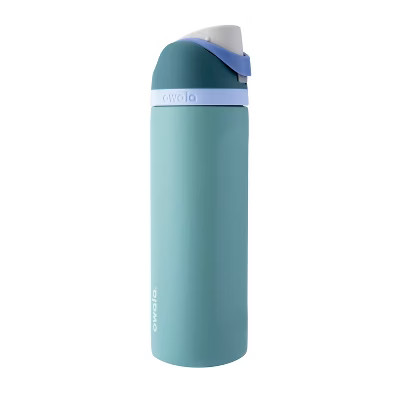 Owala 24oz FreeSip Stainless Steel Water Bottle  - Misty Meadow: Insulated, Leakproof | Target