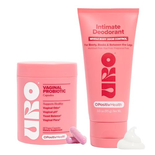 URO Vaginal Probiotic and URO Intimate Deodorant Bundle | Amazon (US)
