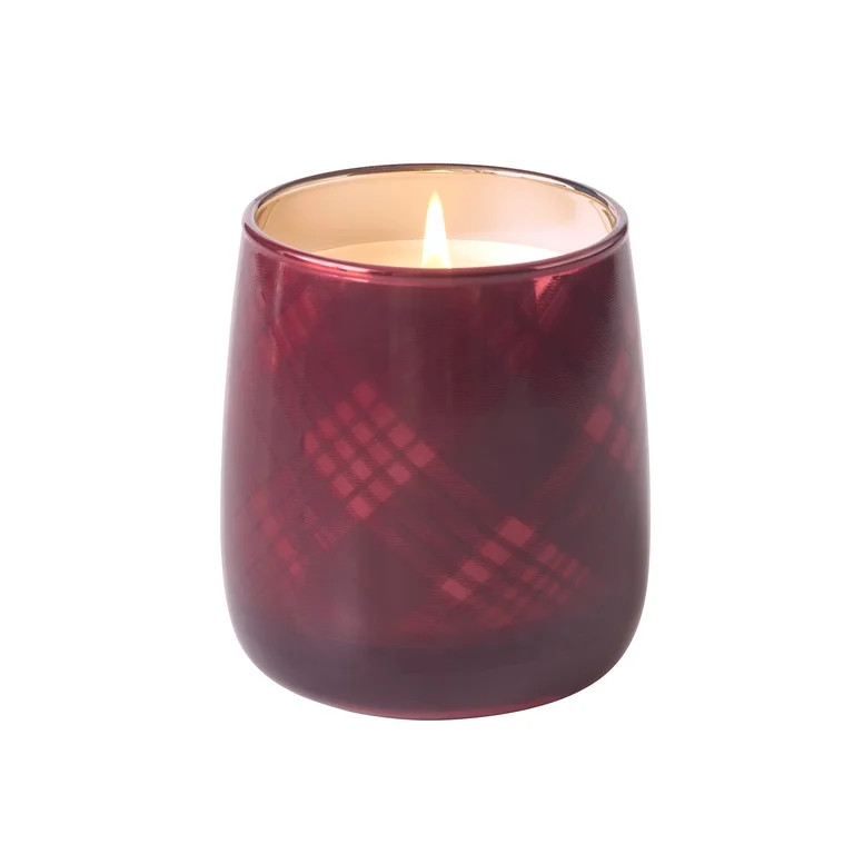 Better Homes & Gardens Intense Cinnamon Buttercream Wooden 1-Wick Glass Jar Candle 14.5oz. | Walmart (US)
