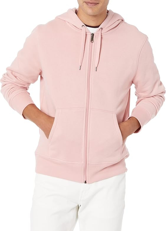 Amazon Essentials Men's Full-Zip Fleece Hoodie (Available in Big & Tall) | Amazon (US)