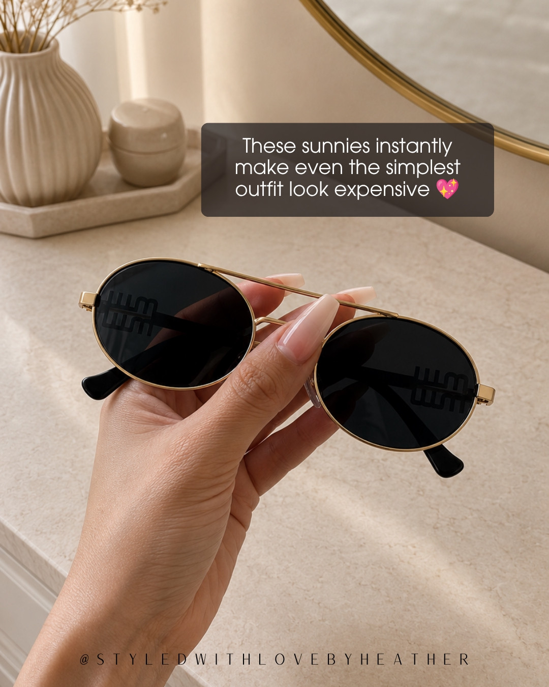 The easiest way to make any outfit look more expensive? A chic pair of sunglasses. These instantly elevate even the simplest look and have become one of my everyday accessories. Grab yours through my LTK or Amazon storefront! 

 #LTKdayinmylife #LTKootd #LTKTravel