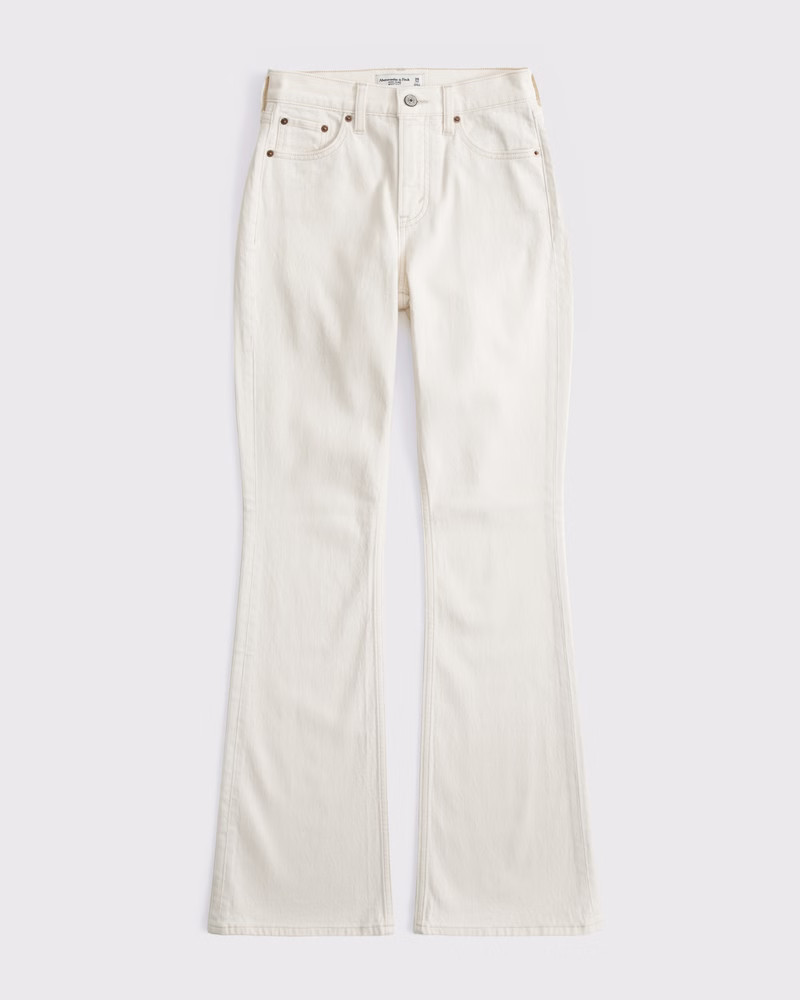 Women's Curve Love High Rise Bootcut Jean | Women's New Arrivals | Abercrombie.com | Abercrombie & Fitch (US)