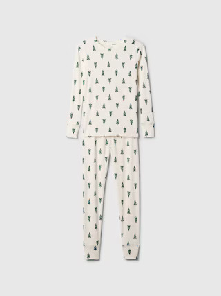 Kids Organic Brushed Cotton PJ Set | Gap (US)