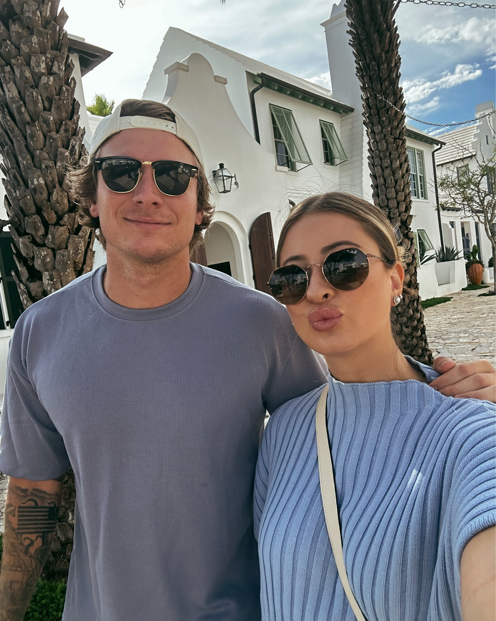 Bump style Sabo skirt shirt and pant set baby blue 

#LTKBump #LTKStyleTip