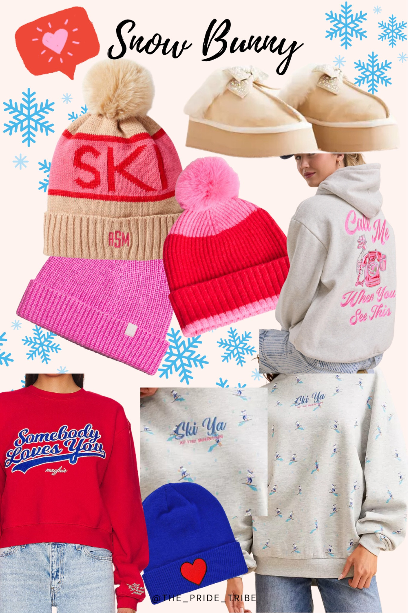 Winter wear. Beanie - sweater weather 
Ski vacation. Snow bunny business ❄️🏂