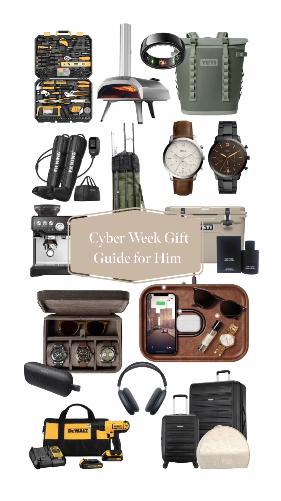Cyber week gift guide for him featuring watches, headphones, Bose speaker, fishing rod holder, cologne, coolers, etc.

#LTKHome #LTKFinds #LTKFavorites #HomeStyleDaily

#LTKHome