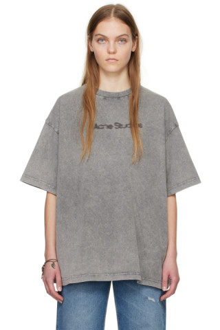 Gray Faded T-Shirt | SSENSE