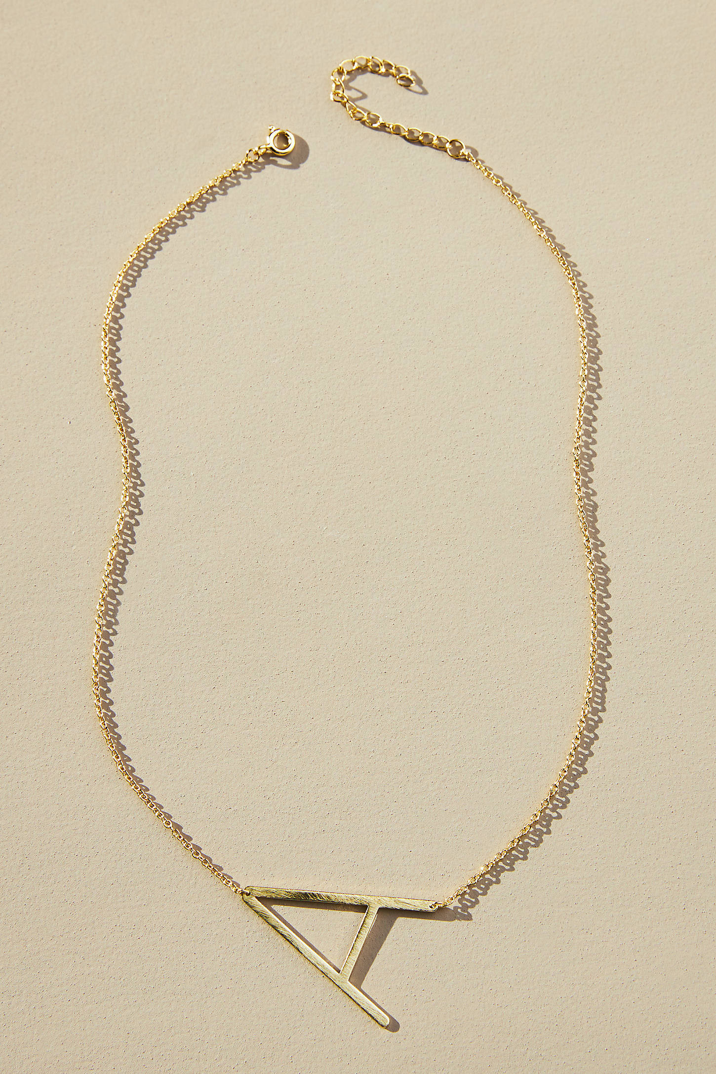 Monogram Pendant Necklace | Anthropologie (US)