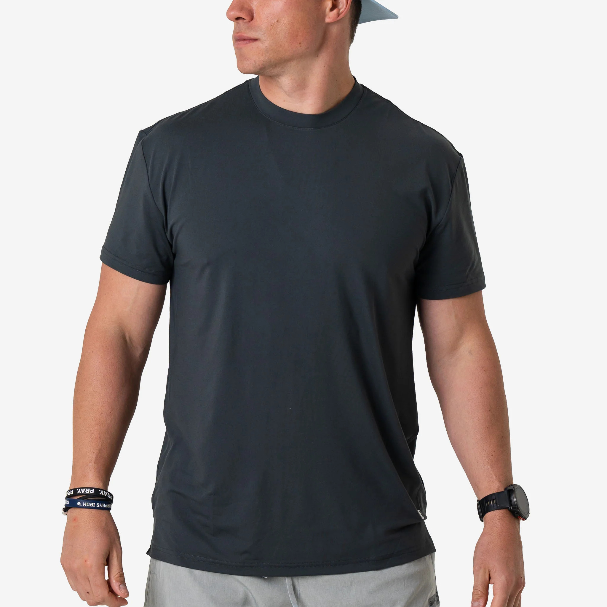 Go To Tee - Gun Metal Grey | BURLEBO | BURLEBO