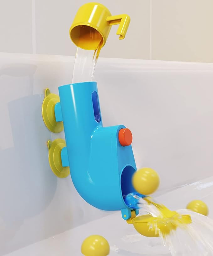 Fill N' Splash Submarine Bath Toy - Bath Toys for Toddlers 1-3 - 4 - 5 Years Old Bath Tub Toys fo... | Amazon (US)