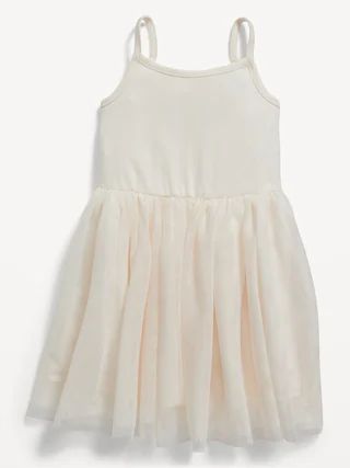 Fit &#x26; Flare Rib-Knit Cami Tutu Dress for Toddler Girls | Old Navy (US)
