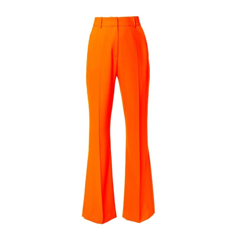 Camilla Neon Orange Pants - Long | Wolf and Badger (Global excl. US)