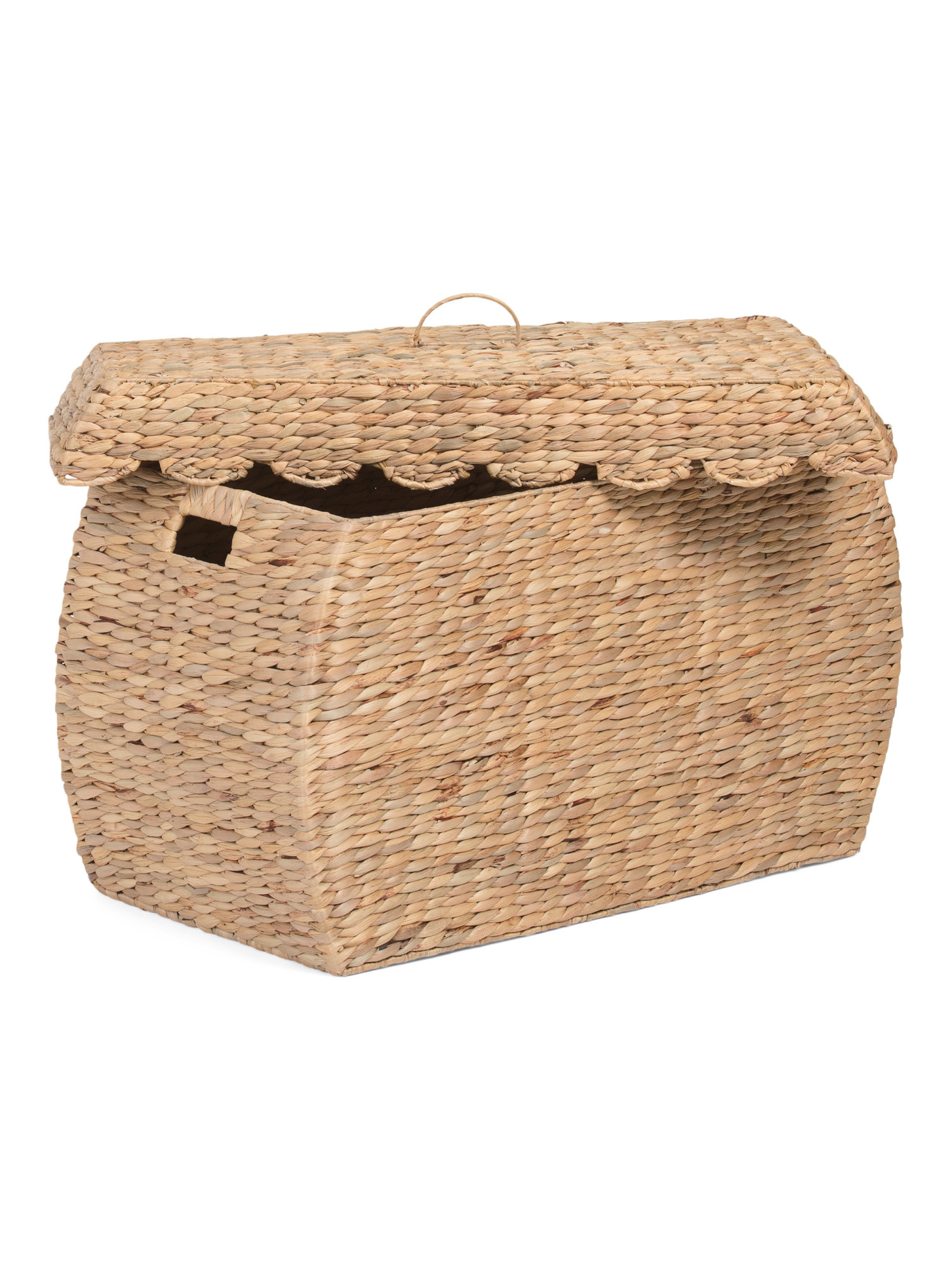 Hyacinth Rectangular Trunk With Scalloped Lid | Marshalls