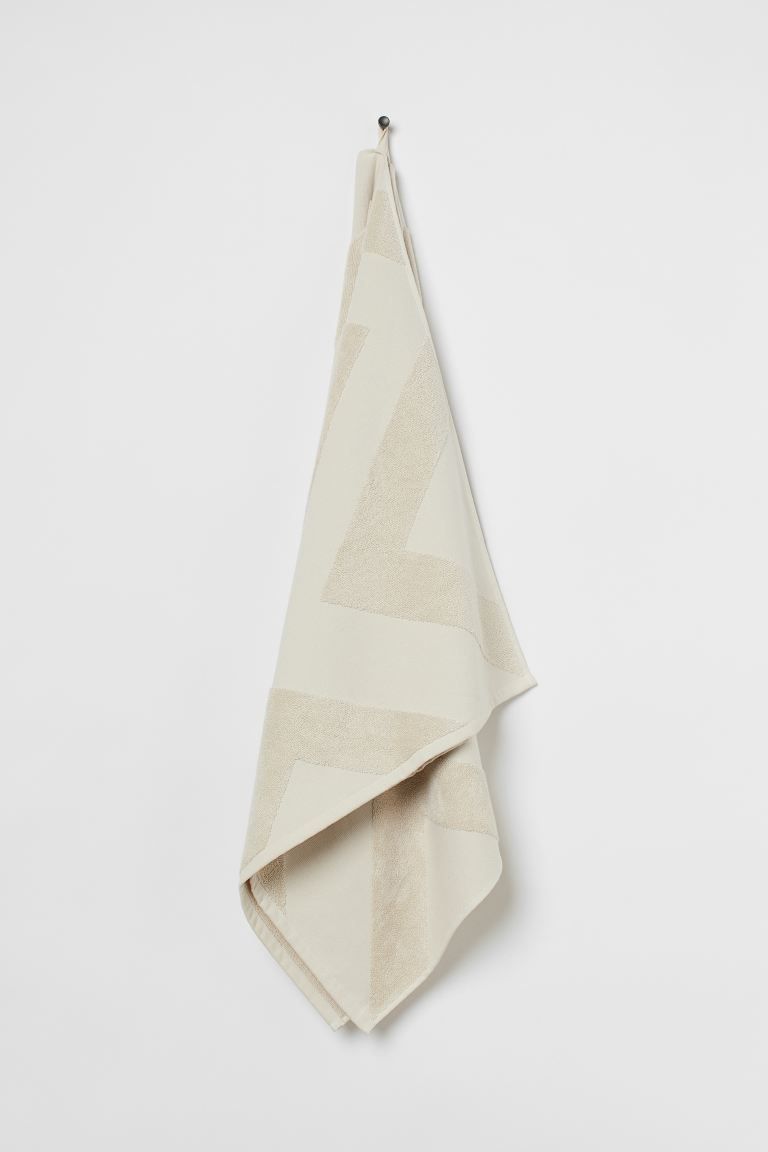 Patterned Bath Towel | H&M (US)