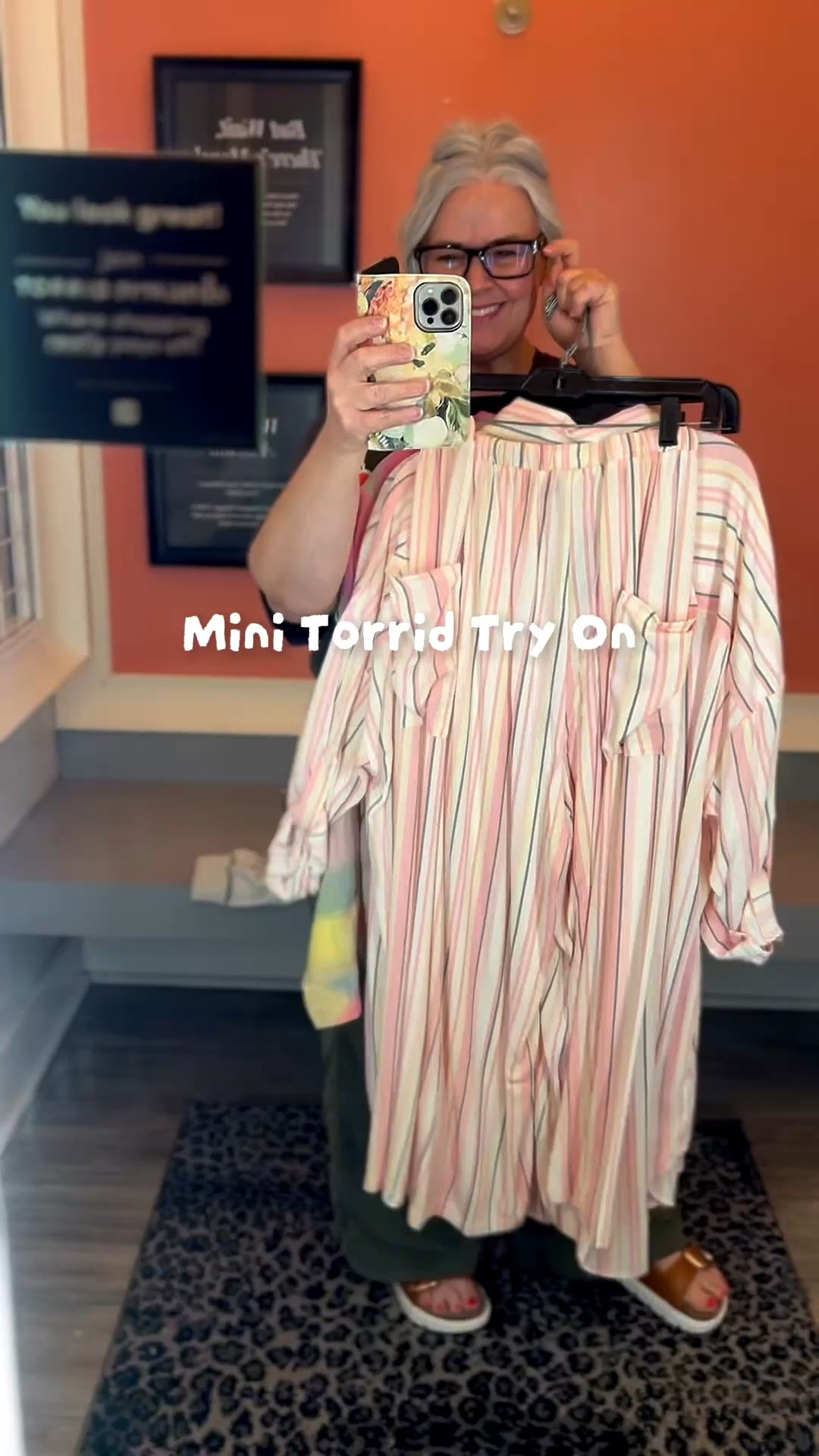 Quick run to @Torrid to exchange a shirt but had to do a lil set try on. Wearing size 1 in everything 🌸 #torrid #dopaminedressing #over50fashion #OOTD #over50style

#LTKPlusSize #LTKootd #LTKOver40