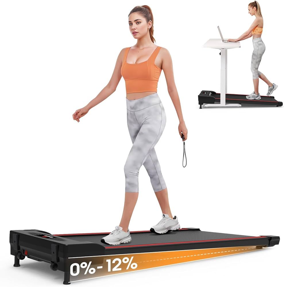 Walking Pad,Under Desk Treadmill,Treadmills for Home,320 Lb Capacity | Amazon (US)
