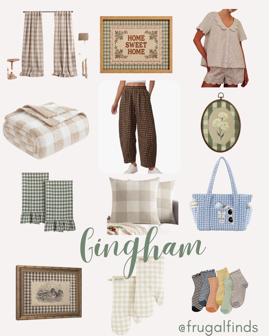 Gingham has never NOT been a favorite of mine but when it becomes trendy I get excited! All of these items are ON SALE. Enjoy!

#LTKootd #LTKSaleAlert #LTKHome