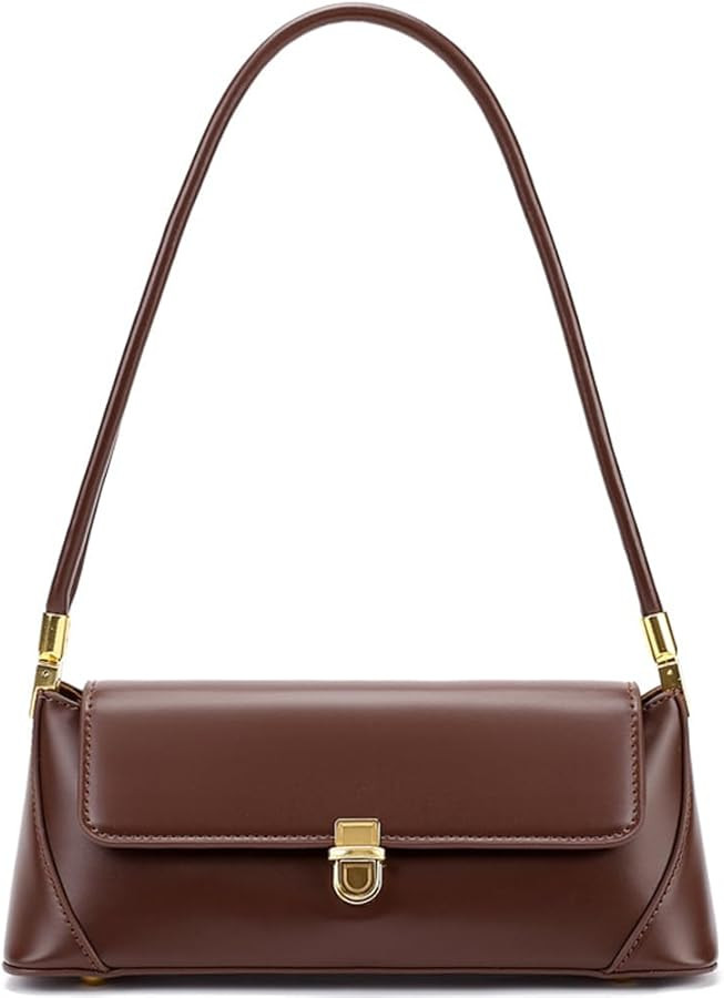 2026 Retro Small Leather Shoulder Bag for Women Crossbody Purse, Classic Handbag, Y2K Purses for ... | Amazon (US)